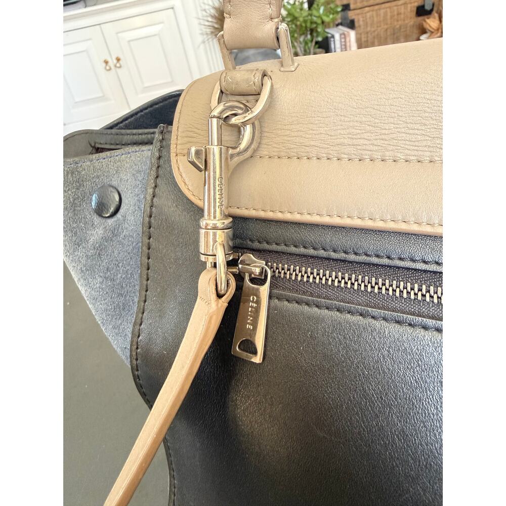CELINE Phoebe Philo Trapeze 2-way Handbag Shoulder Bag Satchel - Picture 6 of 10